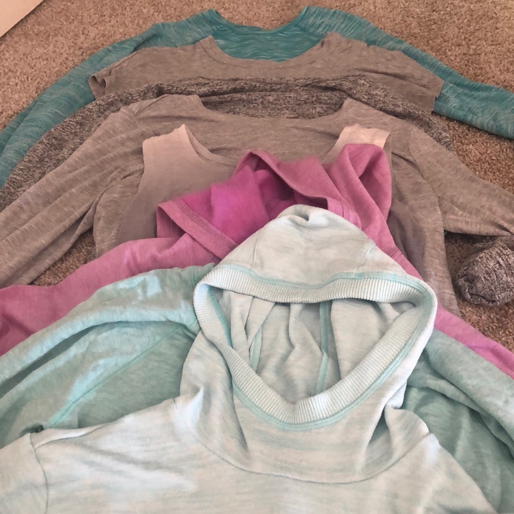 7 athleta girl tops and hoodies